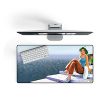 Load image into Gallery viewer, Girl with green hair Mouse Pad (Desk Mat)

