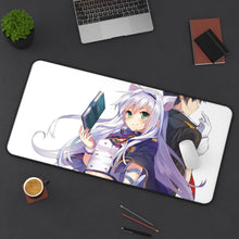 Load image into Gallery viewer, Rokudenashi Majutsu Koushi To Akashic Records Sistine Fibel, Glenn Radars Mouse Pad (Desk Mat) On Desk
