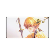 Load image into Gallery viewer, Zenitsu Agatsuma, Bird, Katana, Kimetsu no Yaiba, Mouse Pad (Desk Mat)
