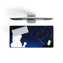 Load image into Gallery viewer, Nao Tomori white Mouse Pad (Desk Mat) On Desk
