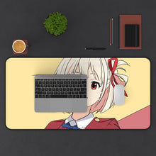 Load image into Gallery viewer, Lycoris Recoil Chisato Nishikigi Mouse Pad (Desk Mat) With Laptop
