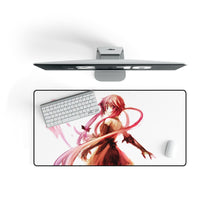 Load image into Gallery viewer, Mirai Nikki Yuno Gasai Mouse Pad (Desk Mat) On Desk
