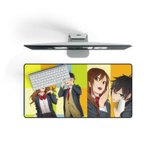 Load image into Gallery viewer, Hori-san To Miyamura-kun Mouse Pad (Desk Mat) On Desk
