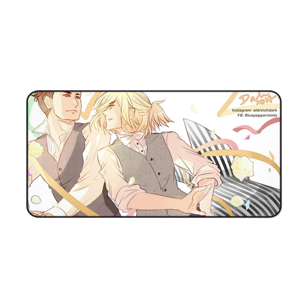 Yuri!!! On Ice Yuri Plisetsky, Otabek Altin Mouse Pad (Desk Mat)