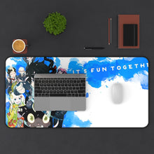 Load image into Gallery viewer, Blue Exorcist Mouse Pad (Desk Mat) With Laptop
