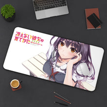 Load image into Gallery viewer, Saekano: How To Raise A Boring Girlfriend Mouse Pad (Desk Mat) On Desk
