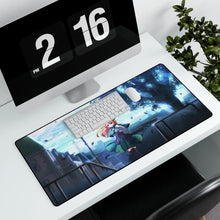 Load image into Gallery viewer, Anime Girl Mouse Pad (Desk Mat) With Laptop
