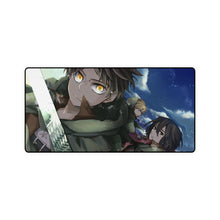 Load image into Gallery viewer, Eren,Mikasa and Armin Mouse Pad (Desk Mat)
