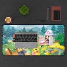 Load image into Gallery viewer, Anime Pokémon Mouse Pad (Desk Mat) With Laptop
