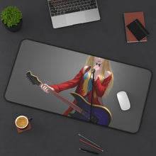 Load image into Gallery viewer, Anime Music Mouse Pad (Desk Mat) On Desk
