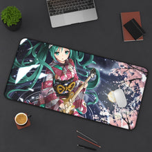 Load image into Gallery viewer, Vocaloid Mouse Pad (Desk Mat) On Desk
