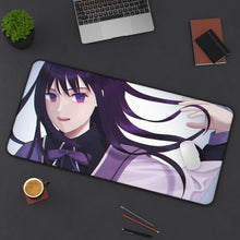 Load image into Gallery viewer, Puella Magi Madoka Magica Homura Akemi Mouse Pad (Desk Mat) On Desk
