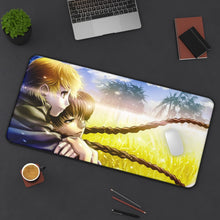 Load image into Gallery viewer, Black Lagoon Mouse Pad (Desk Mat) On Desk
