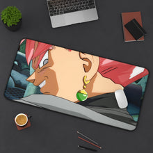 Load image into Gallery viewer, Black Goku Mouse Pad (Desk Mat) On Desk
