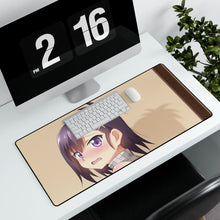 Load image into Gallery viewer, Anime Gabriel DropOut Mouse Pad (Desk Mat) With Laptop
