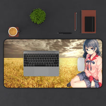 Load image into Gallery viewer, Monogatari (Series) Mouse Pad (Desk Mat) With Laptop

