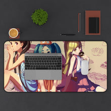 Load image into Gallery viewer, Monogatari (Series) Mouse Pad (Desk Mat) With Laptop

