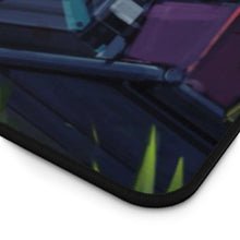 Load image into Gallery viewer, Anime girl adventuring with cats Mouse Pad (Desk Mat) Hemmed Edge
