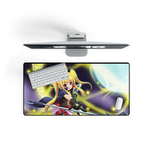 Load image into Gallery viewer, Magical Girl Lyrical Nanoha Mouse Pad (Desk Mat) On Desk
