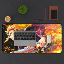 Load image into Gallery viewer, Demon Slayer: Kimetsu No Yaiba Mouse Pad (Desk Mat) With Laptop

