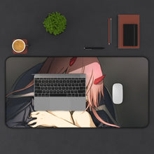 Load image into Gallery viewer, Darling In The FranXX Mouse Pad (Desk Mat) With Laptop
