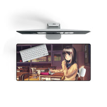 Load image into Gallery viewer, Anime Girl Mouse Pad (Desk Mat) On Desk
