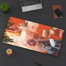 Load image into Gallery viewer, Anime Christmas Mouse Pad (Desk Mat) On Desk
