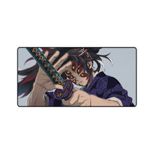 Load image into Gallery viewer, Kokushibo, (Kimetsu no Yaiba), Upper Moon One, Mouse Pad (Desk Mat)
