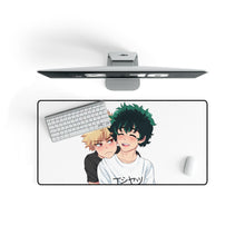 Load image into Gallery viewer, My Hero Academia Izuku Midoriya, Katsuki Bakugou Mouse Pad (Desk Mat) On Desk
