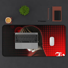 Load image into Gallery viewer, Light Yagami Mouse Pad (Desk Mat) With Laptop
