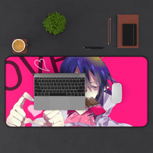 Load image into Gallery viewer, Blue Exorcist Mouse Pad (Desk Mat) With Laptop
