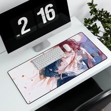 Load image into Gallery viewer, Darling in the FranXX Mouse Pad (Desk Mat) With Laptop
