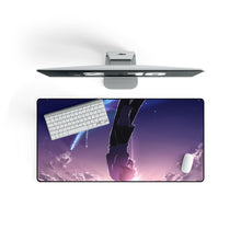 Load image into Gallery viewer, Your Name. Mouse Pad (Desk Mat) On Desk
