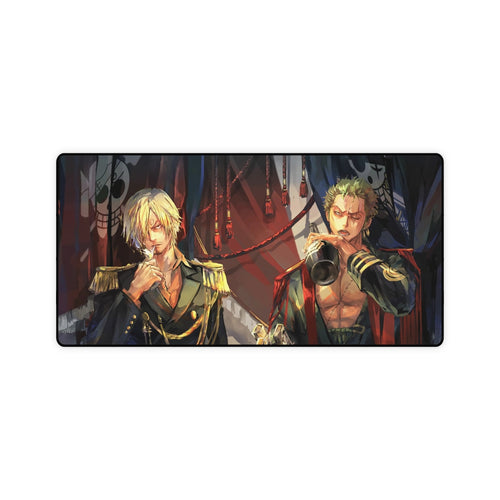 Roronoa Zoro/Vinsmoke Sanji Mouse Pad (Desk Mat)