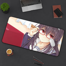Load image into Gallery viewer, Utaha Kasumigaoka Mouse Pad (Desk Mat) On Desk
