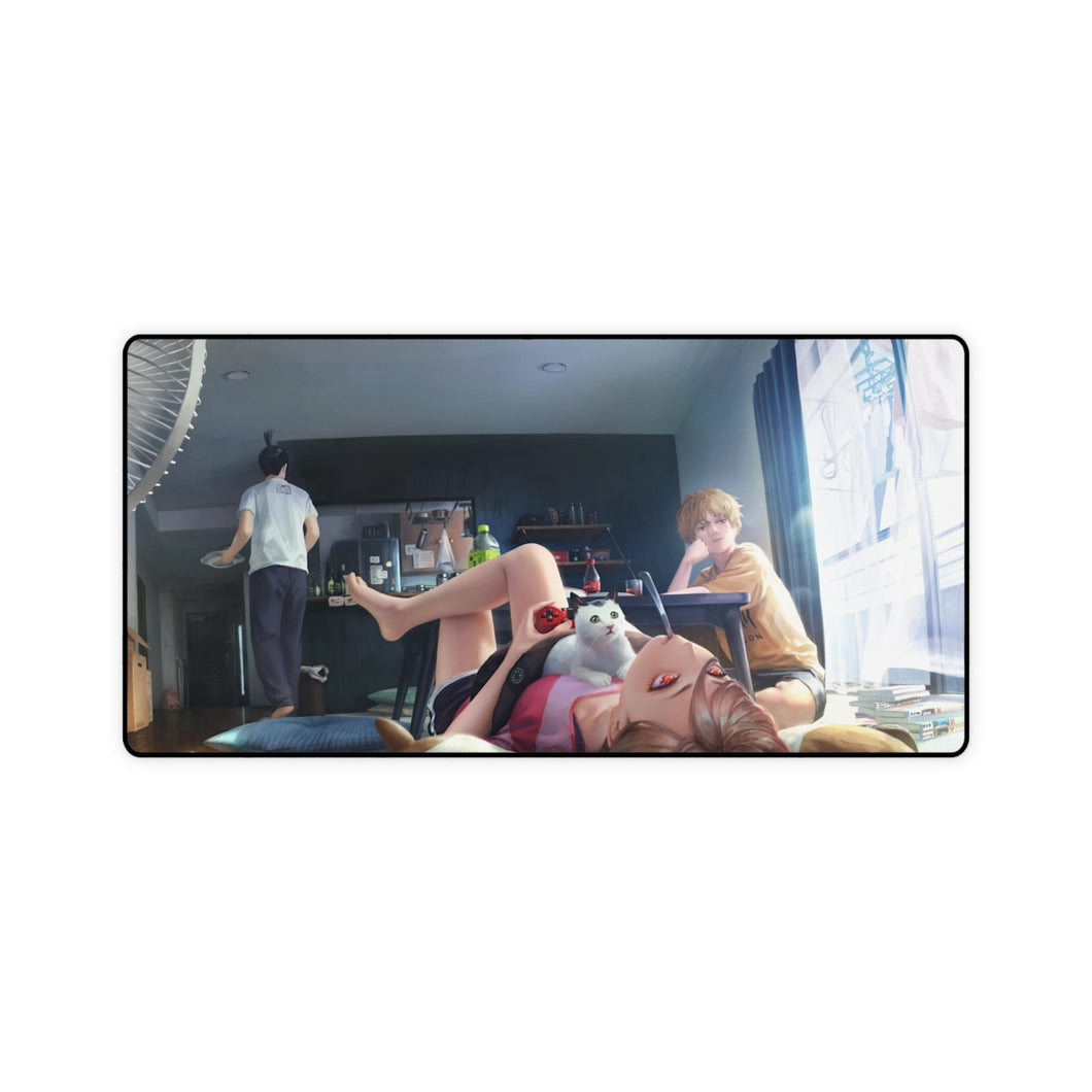 Anime Chainsaw Man Mouse Pad (Desk Mat)