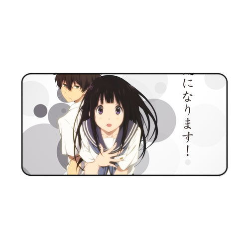 Eru Chitanda  And  Hōtarō Oreki Together Mouse Pad (Desk Mat)