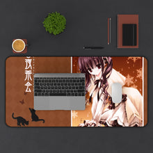 Load image into Gallery viewer, Byakuya-Chakai Mouse Pad (Desk Mat) With Laptop
