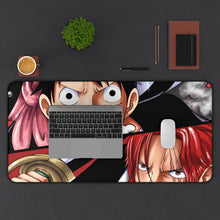 Load image into Gallery viewer, One Piece Monkey D. Luffy Mouse Pad (Desk Mat) With Laptop
