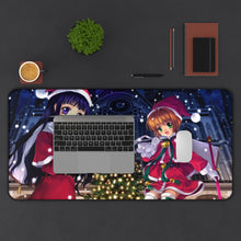 Load image into Gallery viewer, Anime Cardcaptor Sakura Mouse Pad (Desk Mat) With Laptop
