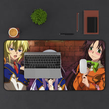 Load image into Gallery viewer, Chrome Shelled Regios Mouse Pad (Desk Mat) With Laptop
