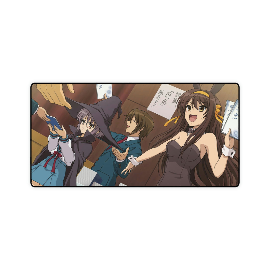The Melancholy Of Haruhi Suzumiya Mouse Pad (Desk Mat)