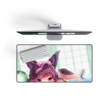 Load image into Gallery viewer, Anime Girl Mouse Pad (Desk Mat) On Desk
