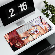 Load image into Gallery viewer, One Piece Monkey D. Luffy Mouse Pad (Desk Mat) With Laptop

