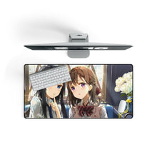 Load image into Gallery viewer, Anime Girl Mouse Pad (Desk Mat) On Desk
