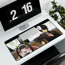 Load image into Gallery viewer, Monogatari (Series) Mouse Pad (Desk Mat) With Laptop
