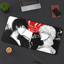 Load image into Gallery viewer, Durarara!! Izaya Orihara, Shizuo Heiwajima Mouse Pad (Desk Mat) On Desk
