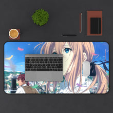 Load image into Gallery viewer, Violet Evergarden Violet Evergarden Mouse Pad (Desk Mat) With Laptop
