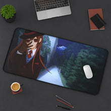 Load image into Gallery viewer, I will find you Zero Mouse Pad (Desk Mat) On Desk
