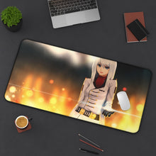 Load image into Gallery viewer, Priscilla Flames Mouse Pad (Desk Mat) On Desk

